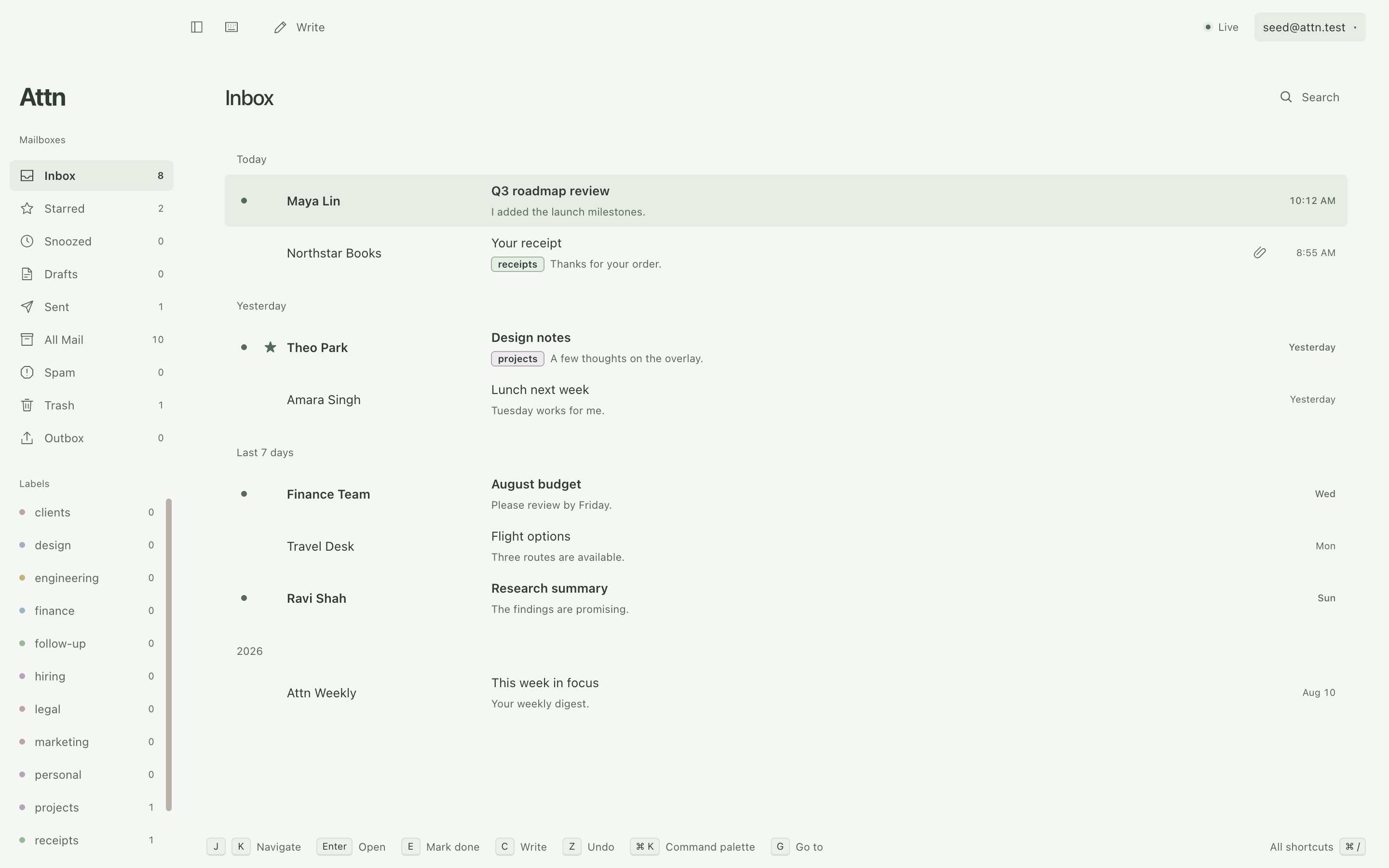 I wanted Superhuman-like private Gmail client without the subscription, so I built one.